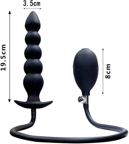 XXL Aufblasbarer Analplug mit Pumpe