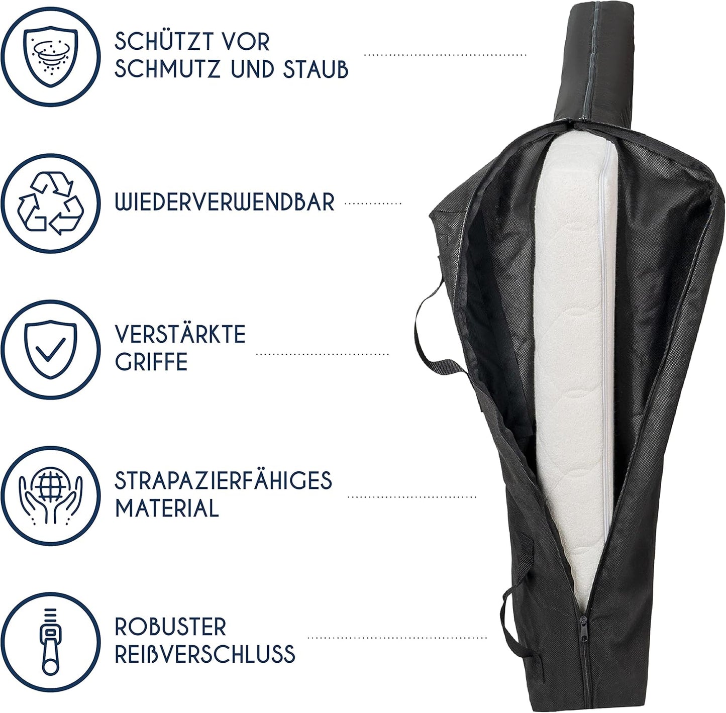 Matratzenhülle, 140 X 200 (Dicke 30 cm)