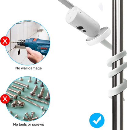 Flexible Halterung für Philips Avent Babyphone-Kamera, Halterungen f&#xFC;r SCD 923/26 Klammerhalter f&#xFC;r Scd 923/26 Scd 921/26 Scd 643/26