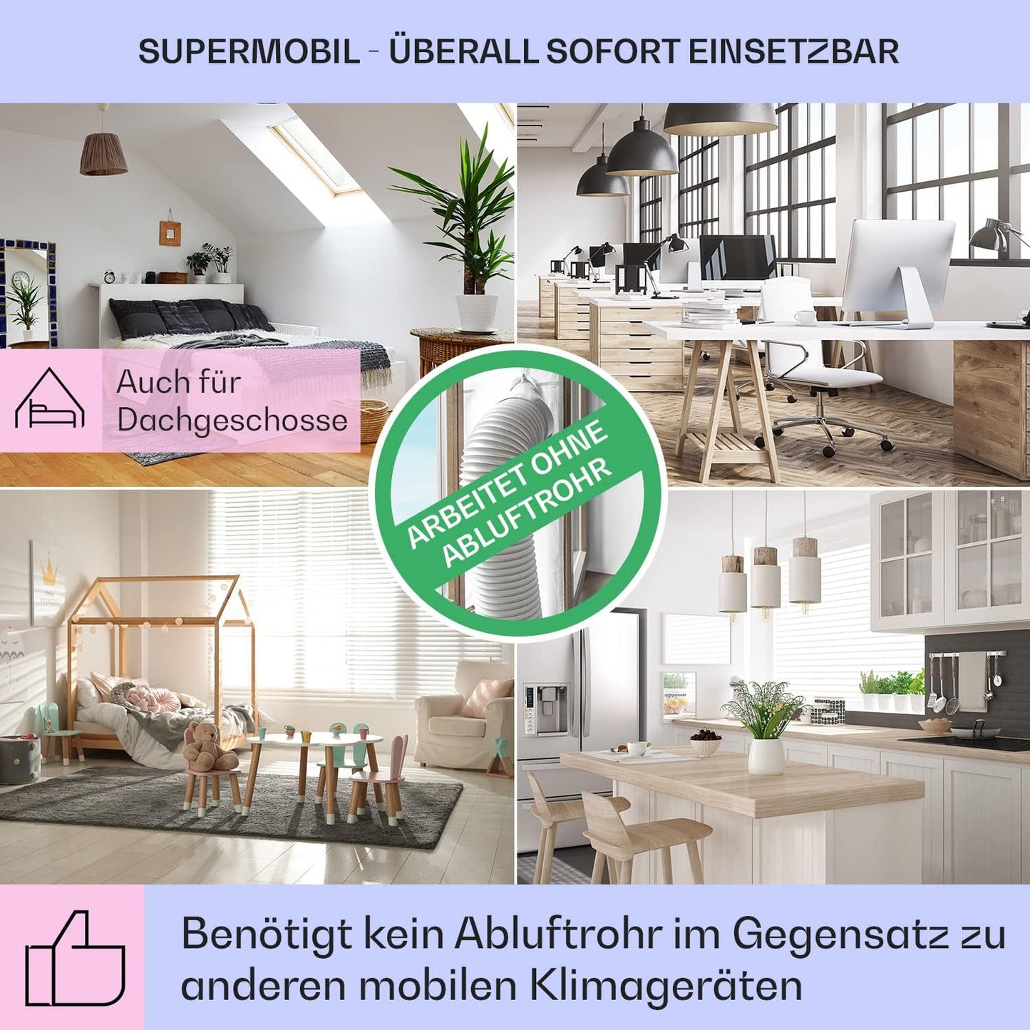 Luftkühler, Weiss ; Smart