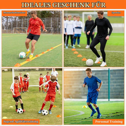 Fussball-Trainingsset mit Agility-Leiter & Hütchen