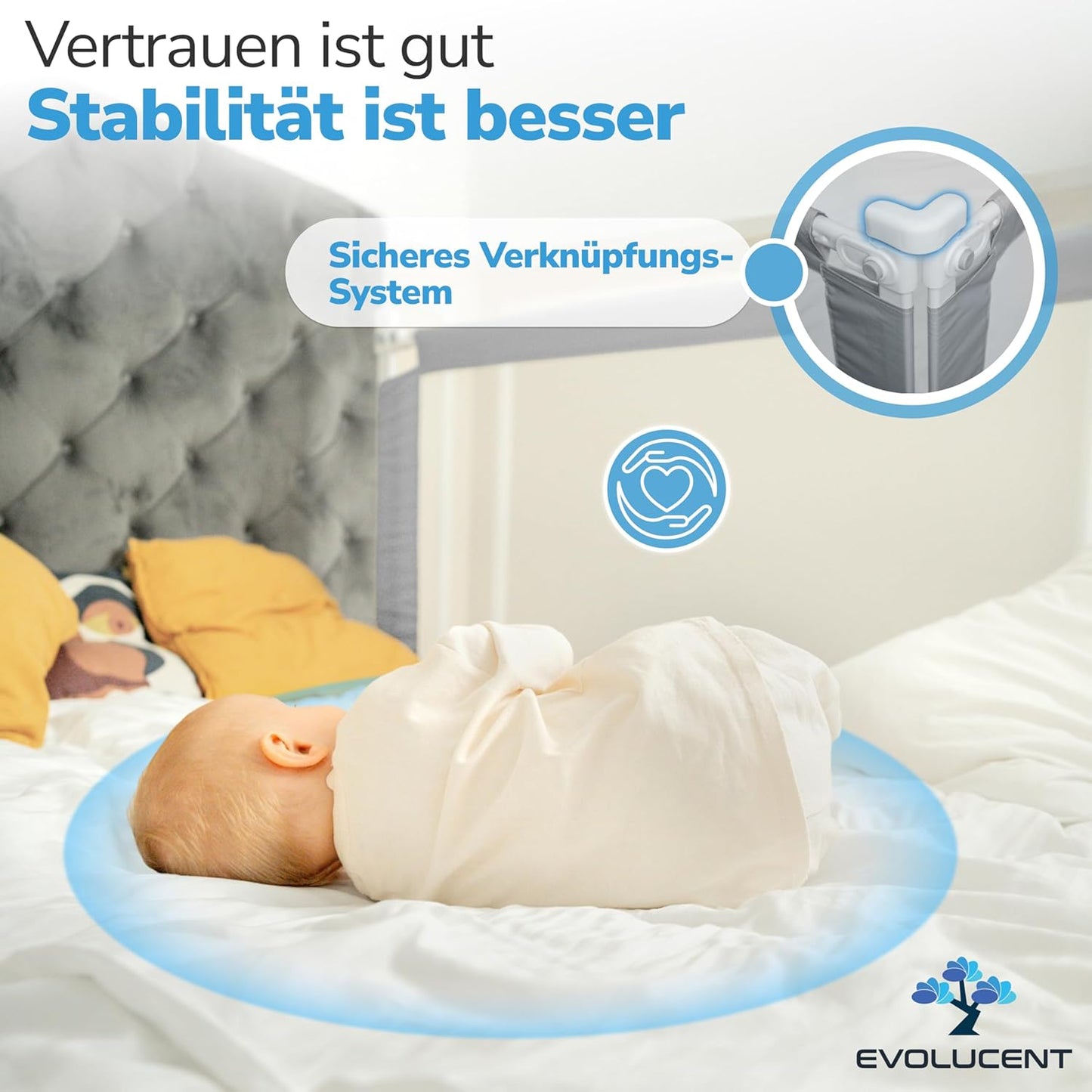 Bettgitter für Boxspringbetten, 200 cm