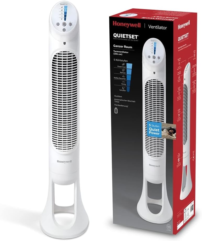 QuietSet Turmventilator, HYF260, Single