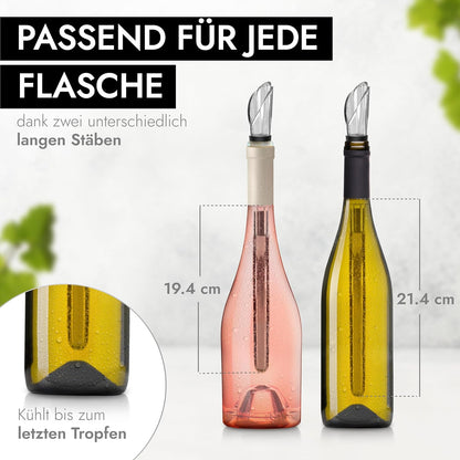 Premium Weinkühlstab mit Ausgiesser, SPT Technologie
