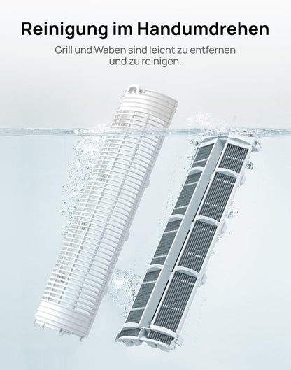 Turmventilator mit Kühlung