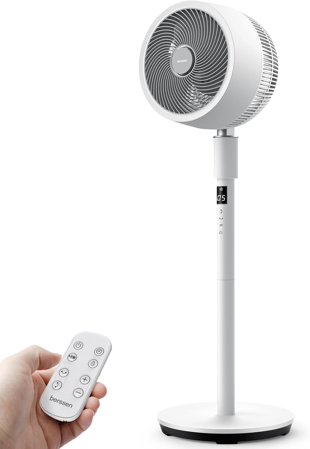 Standventilator mit 3D-Oszillation & Fernbedienung