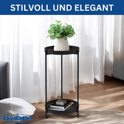 Blumenständer mit 2 Etagen Design