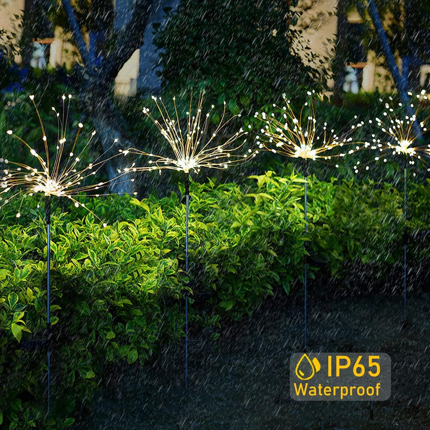 Solarlichter Pusteblume 2er Set, Warmweiss