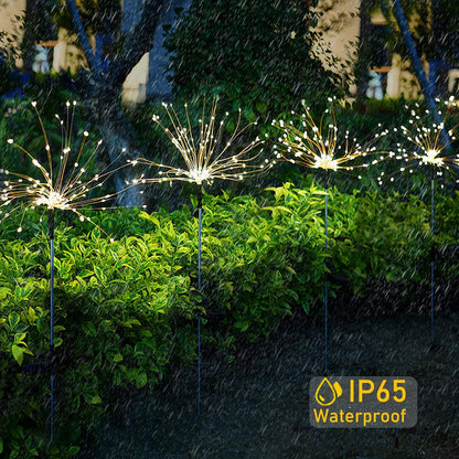 Solarlichter Pusteblume 2er Set, Warmweiss
