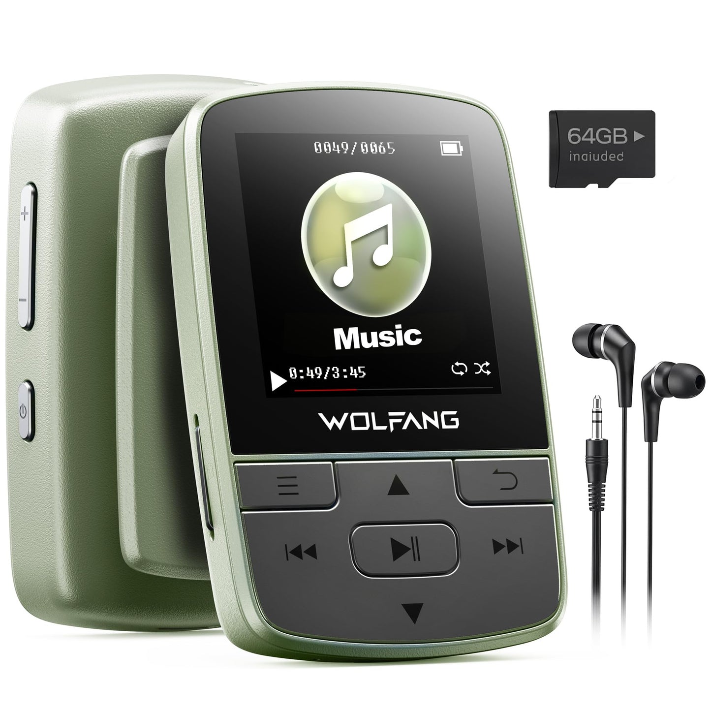 MP3-Player mit Sportclip