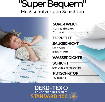 Bettunterlage für Kinder
