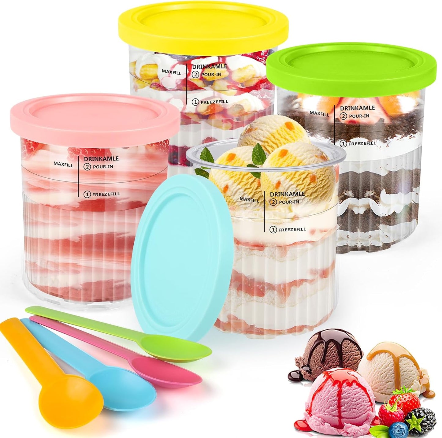 Creami Deluxe Behälter für Ninja NC500