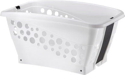 XL-Wäschekorb mit klappbaren Füssen (50 Liter)