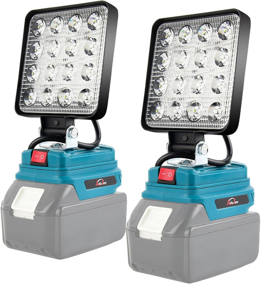 Akku LED Arbeitsleuchte für Makita, 4 zoll 2