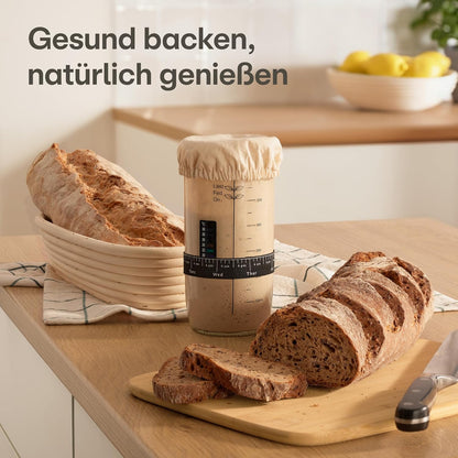 Sauerteig-Starter-Set, Sauerteig Set