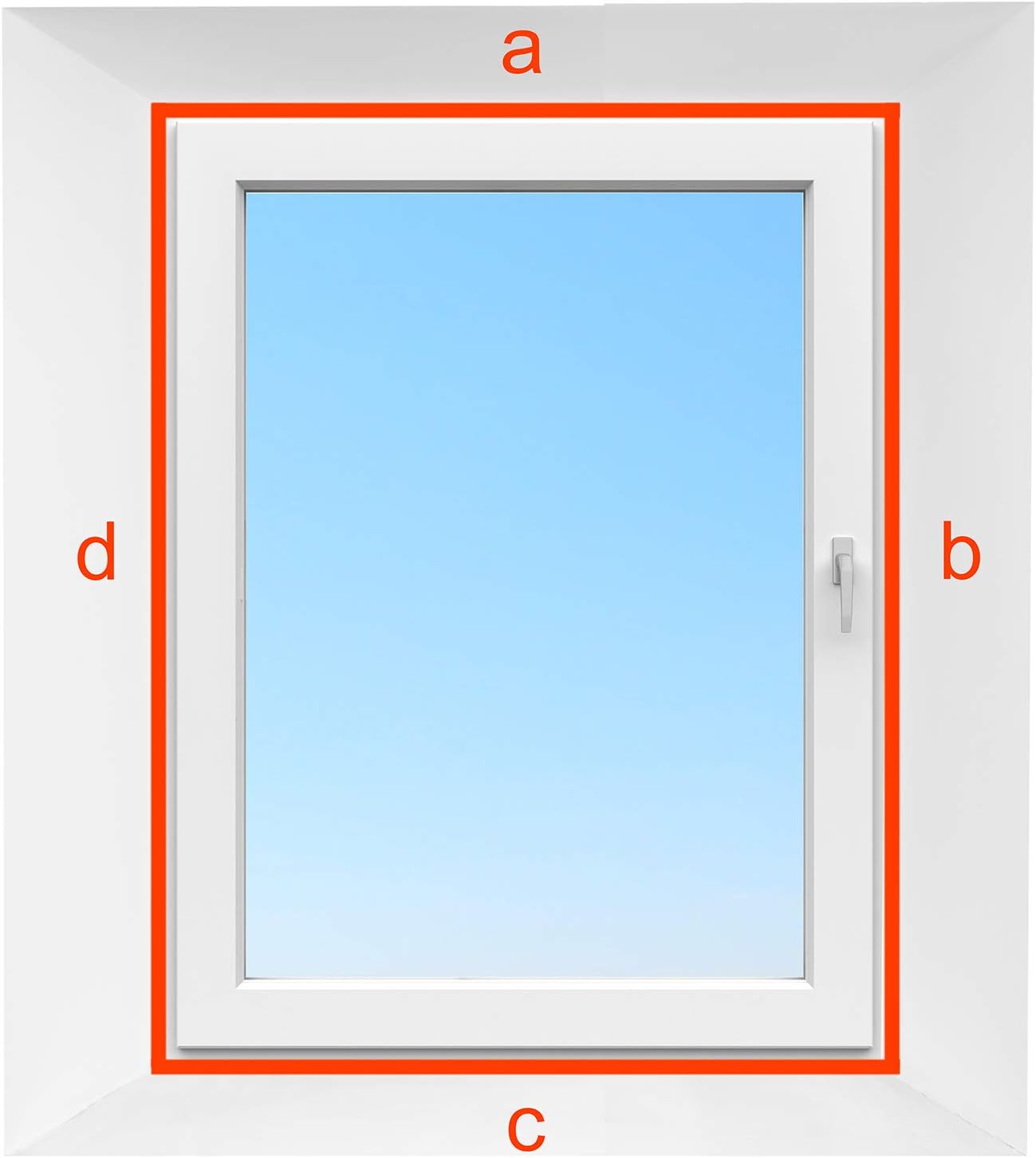 Tür- und Fensterabdichtung für Klimageräte (600cm), 600cm
