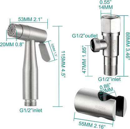 WS024AF6 Bidet-Handbrause Set für WC