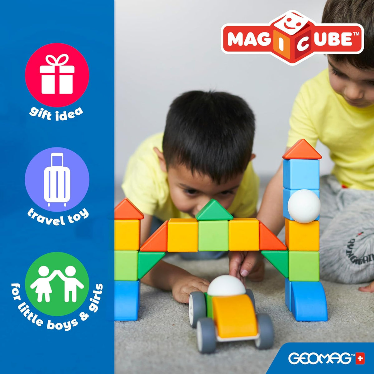 Magicube - Magnetische Blöcke, 32 pz