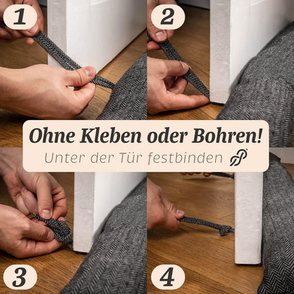 Zugluftstopper für Fenster und Türen (bis 120cm), 1