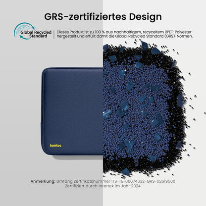 360° Tablet Hülle für 11", 10,9/11 Zoll für iPad/Pro/Air Navy Blau