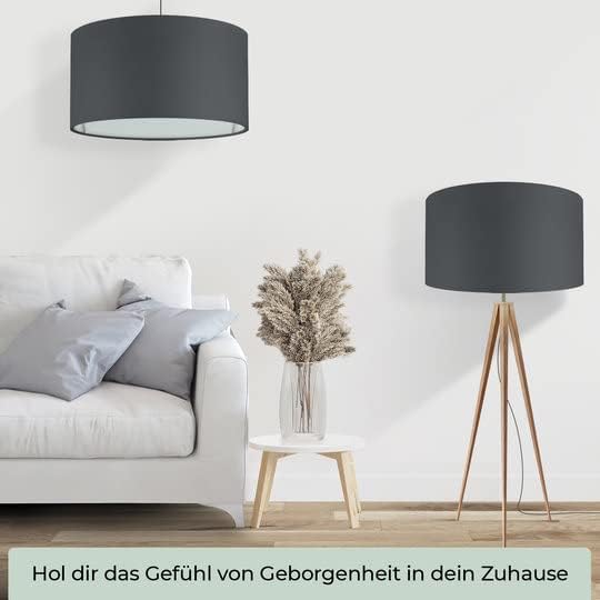Lampenschirm, 45 cm, Schwarz Ø45cm | Höhe 28cm