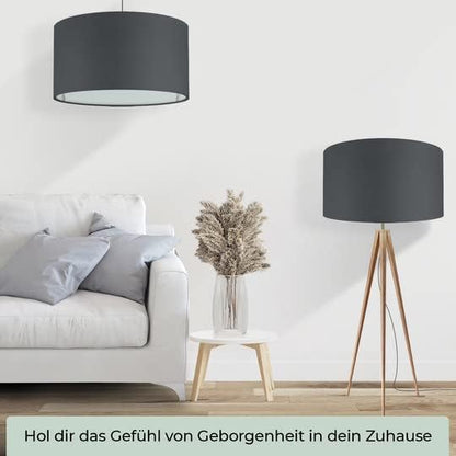 Lampenschirm, 45 cm, Schwarz Ø45cm | Höhe 28cm