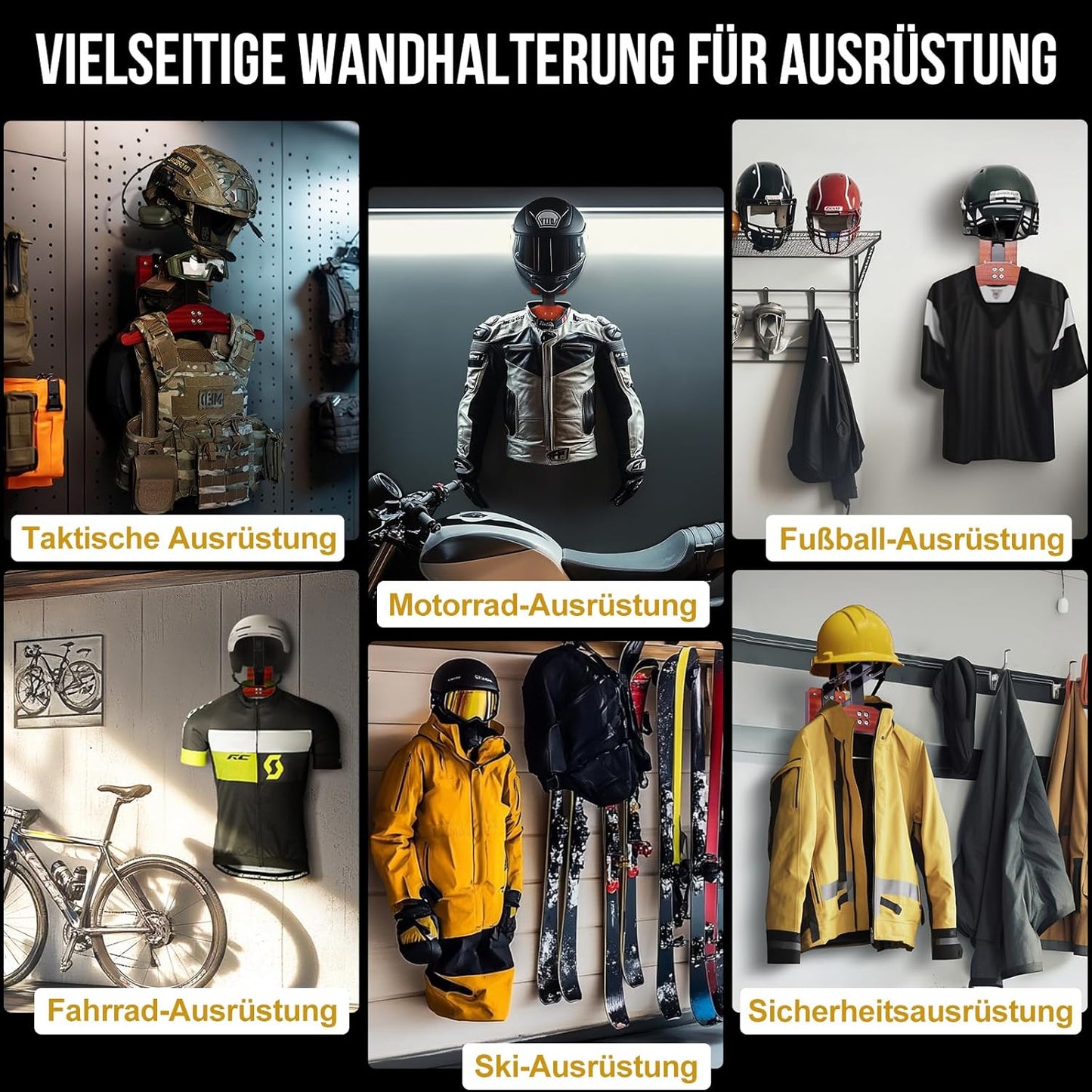 Helm- und Jackenhalterung, SBL