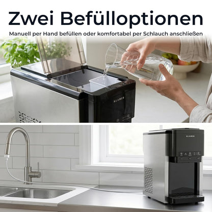 3-in-1 Eiswürfel- und Wasserspender
