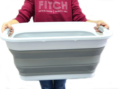 Faltbarer Wäschekorb 41L