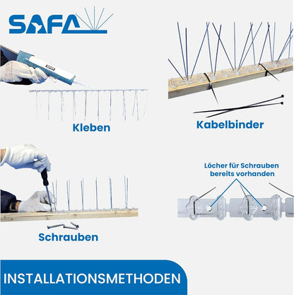 10 m Taubenspikes für Vogelabwehr