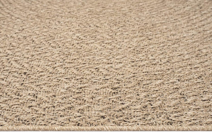 Wetterfester Outdoor-Teppich im Jute-Look (160 x 230 cm), 160 x 230 cm Natur-5