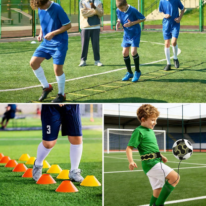 Fussball-Trainingsset mit Agility-Leiter & Hütchen