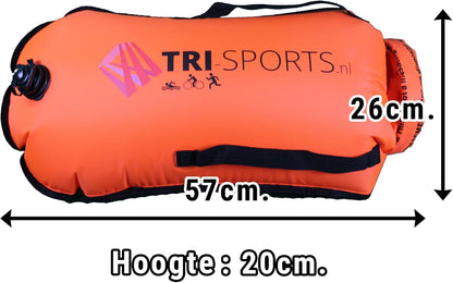 Schwimmboje für Freiwasserschwimmen
