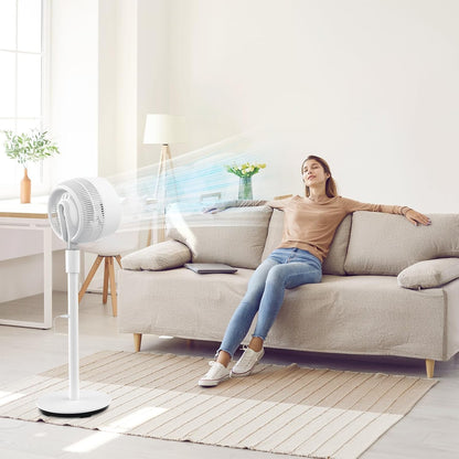 Standventilator mit 3D-Oszillation & Fernbedienung