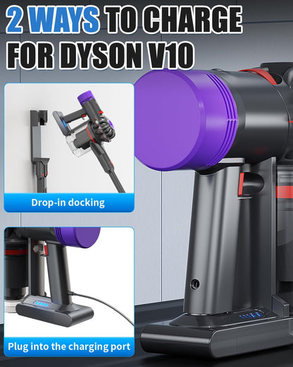 Ersatzakku für Dyson V10 Staubsauger (inkl. Filter), V10