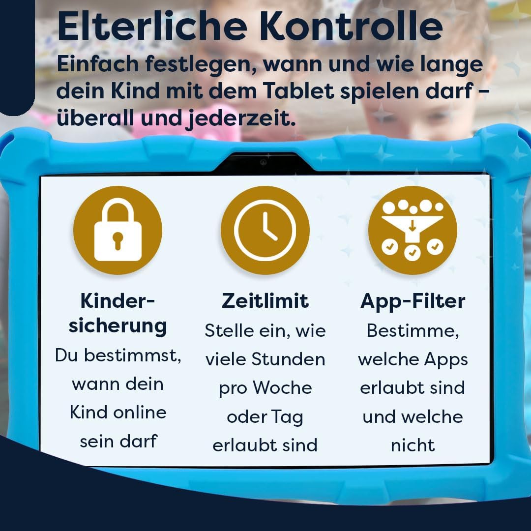 XL Pro II Tablet für Kinder, blau