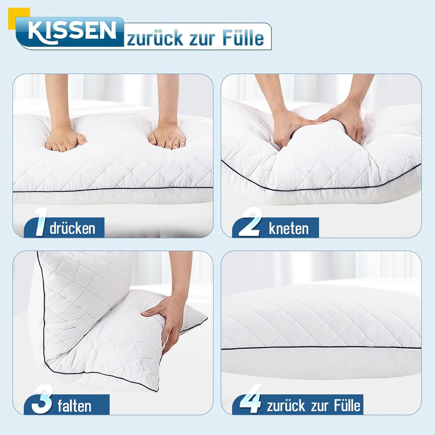 Ergonomisches Ganzkörperkissen für Seitenschläfer, 160 x 50 cm Weiss-memory Foam