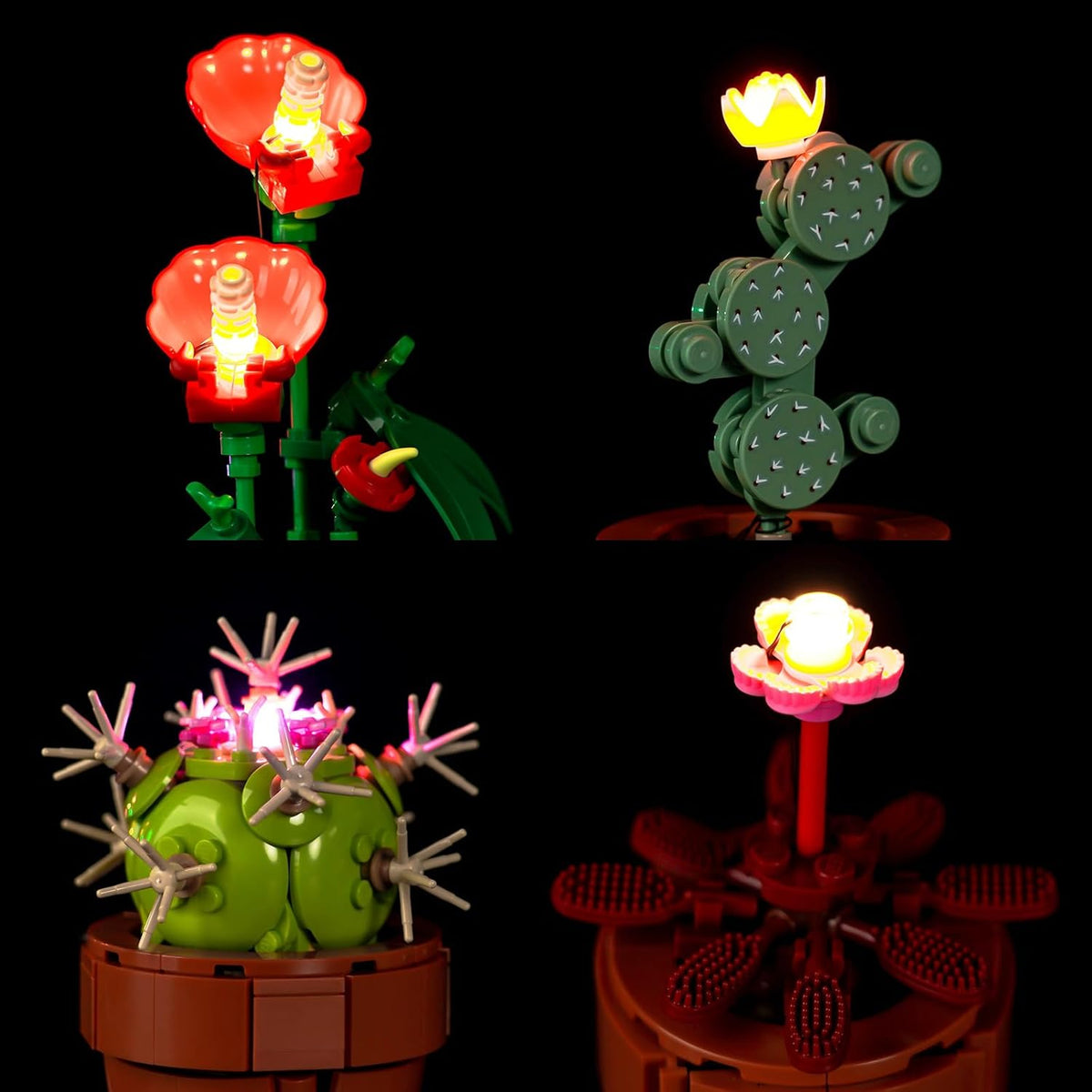 LED Licht Set für LEGO Mini Pflanzen (10329), 10329 Mini Pflanzen
