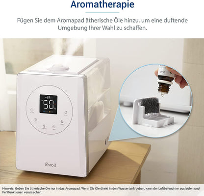 6L Luftbefeuchter, weiss