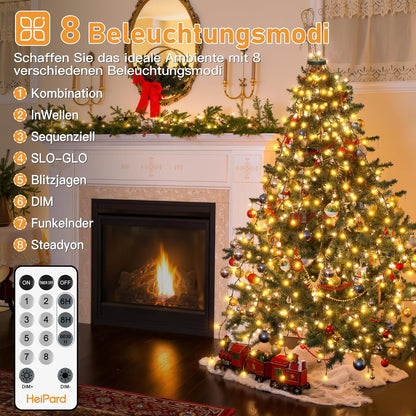 LED-Lichterkette für Weihnachtsbaum, 2.5m