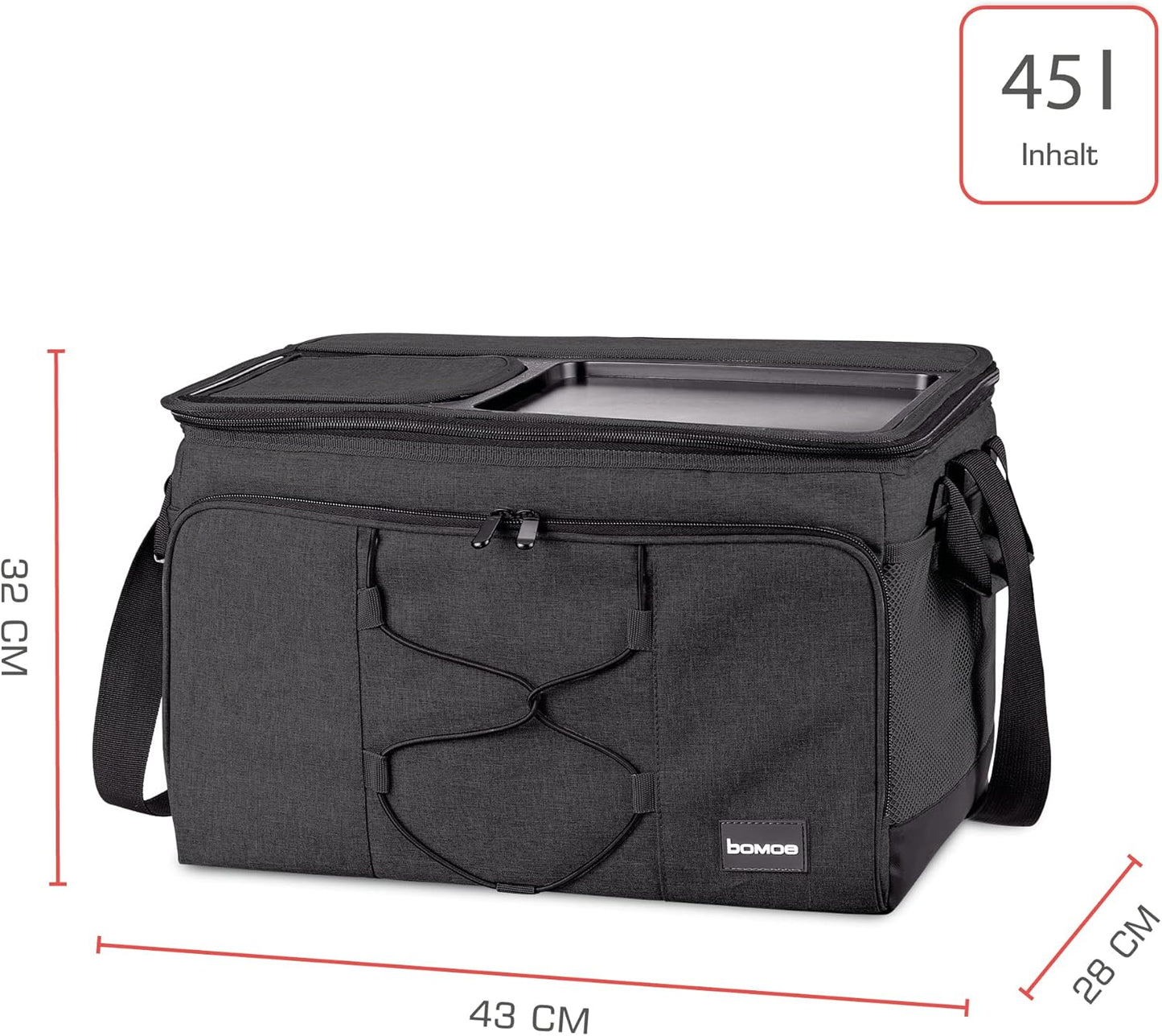 Kühltasche, Anthrazit - Grösse M: 45l