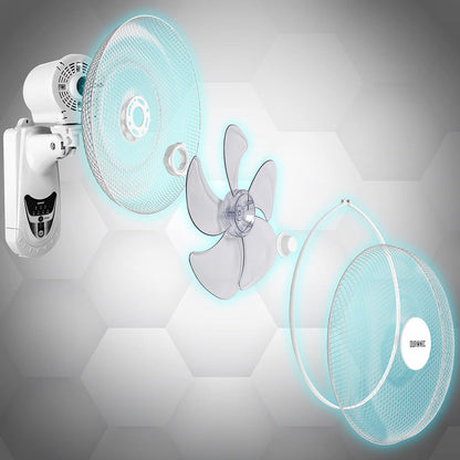 Wandventilator FN55 WE mit Fernbedienung, Modern