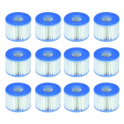 PureSpa Typ S1 Poolfilter-Kartuschen (12 Stück), 12 Stück (1er Pack)