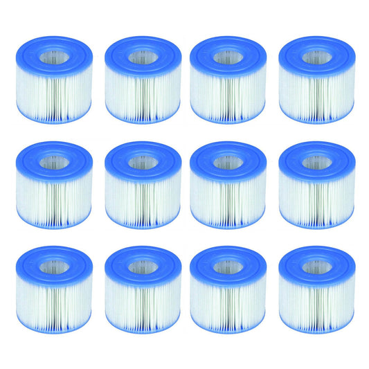 PureSpa Typ S1 Poolfilter-Kartuschen (12 Stück), 12 Stück (1er Pack)