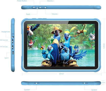 Tablet mit Kindersicherung, Blau