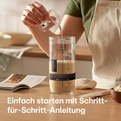 Sauerteig-Starter-Set, Sauerteig Set