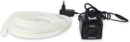 WDH-KP40 Kondensatpumpe mit Wassersensor und Drainageschlauch, 450 L/h