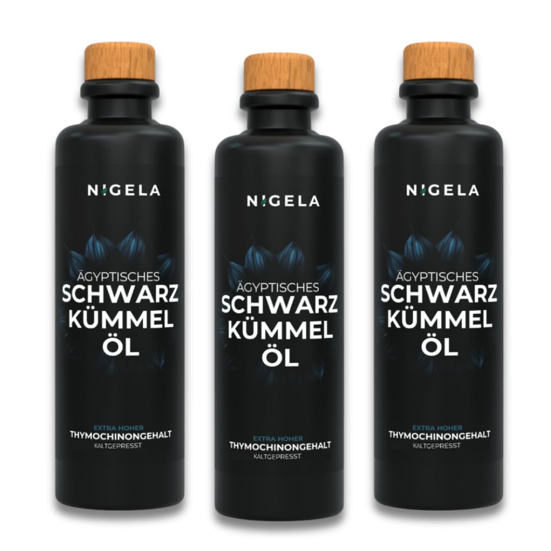 Schwarzkümmelöl ungefiltert 3er Set, 3er Bundle