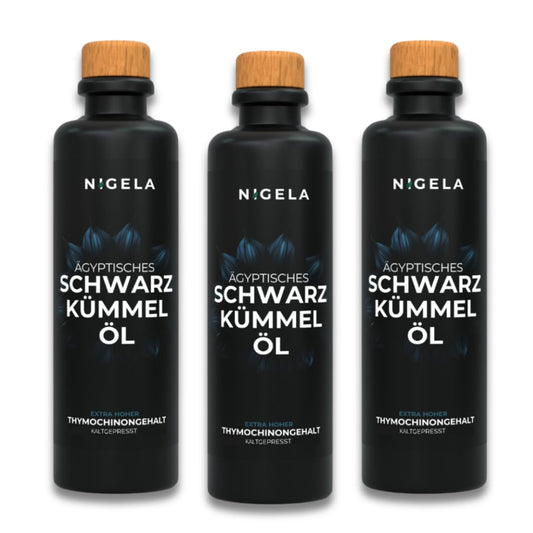 Schwarzkümmelöl ungefiltert 3er Set, 3er Bundle