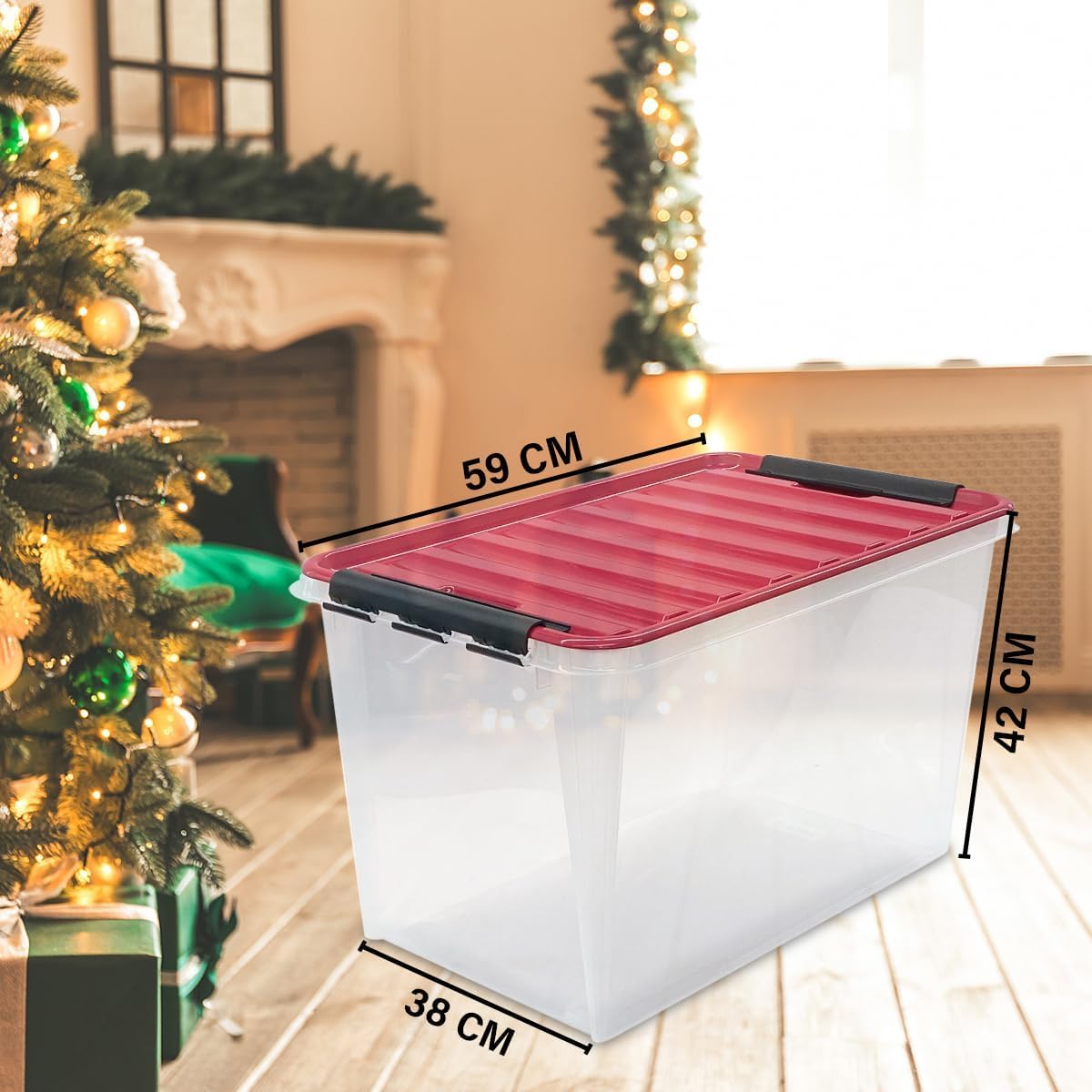 Weihnachtskugel Aufbewahrungsbox, 1er-Set